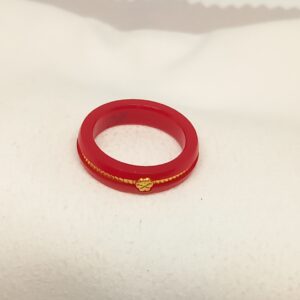 22kt plastic ring