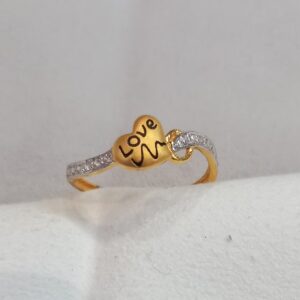 18kt ladies Ring
