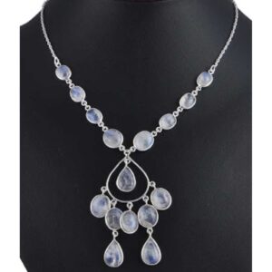 Silver Indian Ladies Designer Necklace