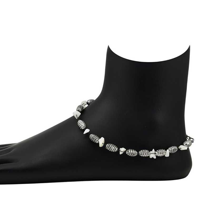 Indian Silver Charming Payal