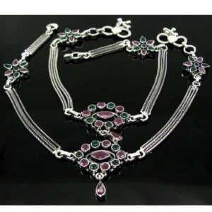 Silver Indian Ladies Traditional Payal