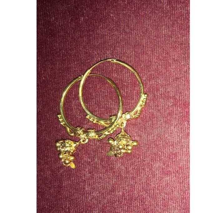 22K / 916 Gold Modern Ladies Pipe Bali