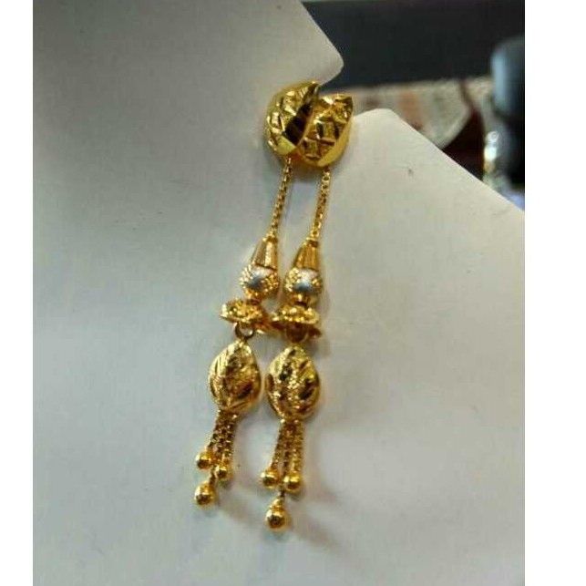 Gold 916 Jhumar Earrings