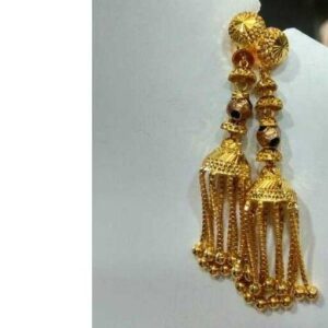22K / 916 Gold Ladies Indian Antique Earrings