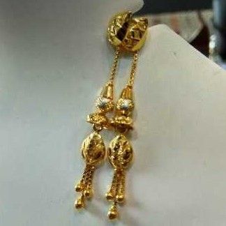 22k Gold Classic Earrings