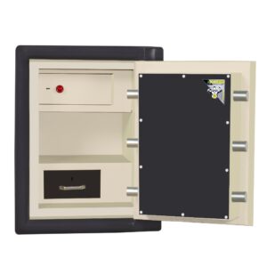 Heavy iron jewelry and bank safety locker