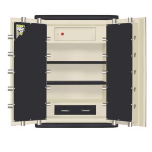 Double door multi layer heavy locker