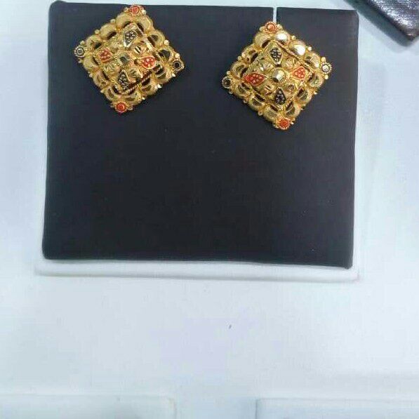 22K / 916 Gold Ladies Simple Earrings
