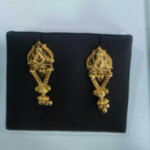 22K / 916 Gold Enthical Yellow Earrings