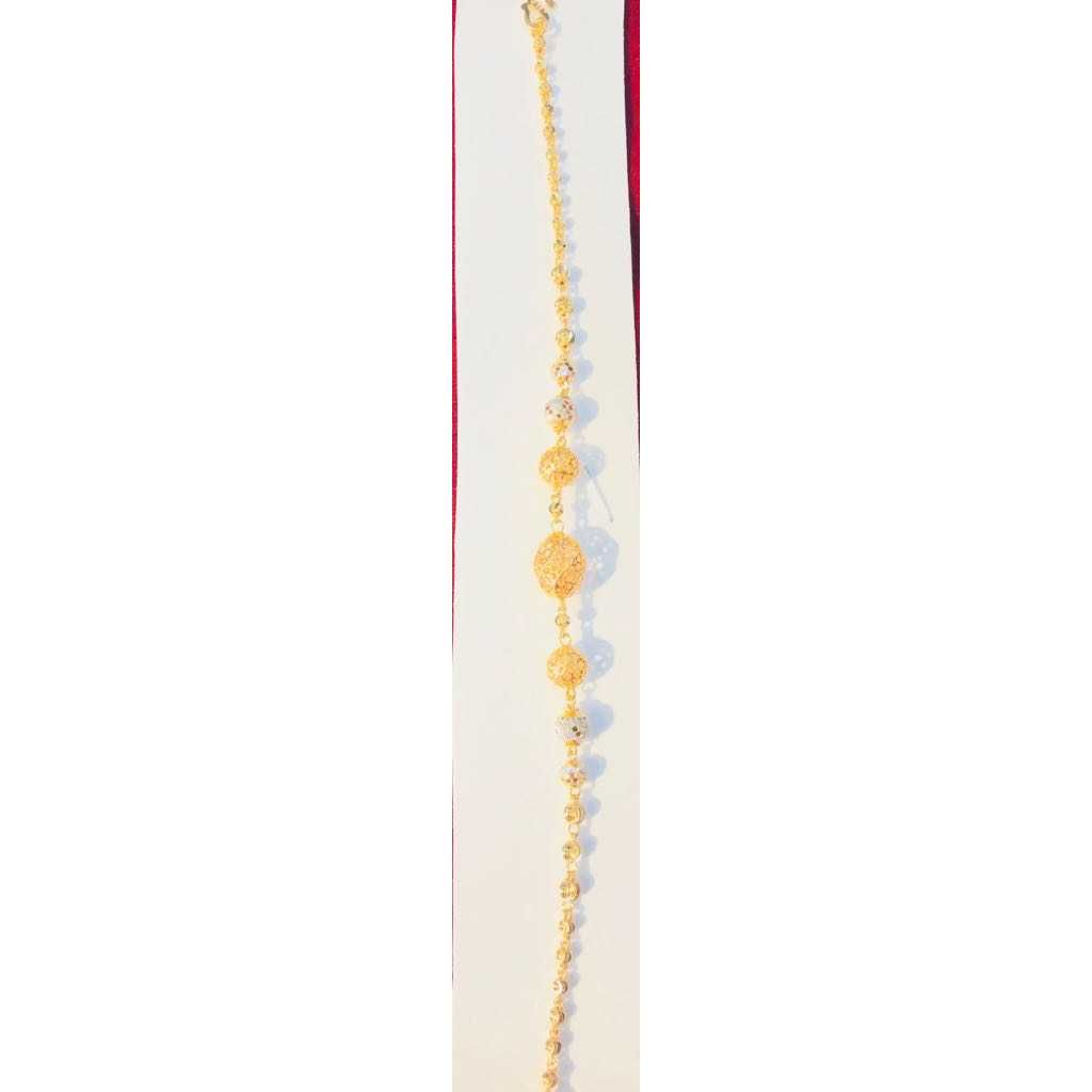 Delicate 916 Gold Ladies Bracelet