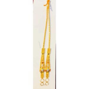 22KT Gold Traditional Earrchain
