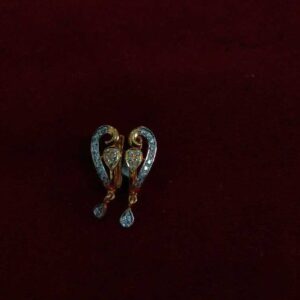 22KT Gold Natural Stone CZ UV Bali