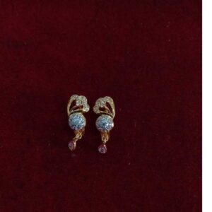 22KT Gold Casting CZ Stone UV Bali