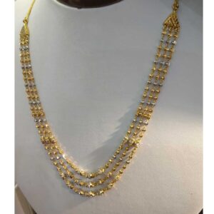 22K / 916 Yellow Gold Ladies Vertical Attractive Mala