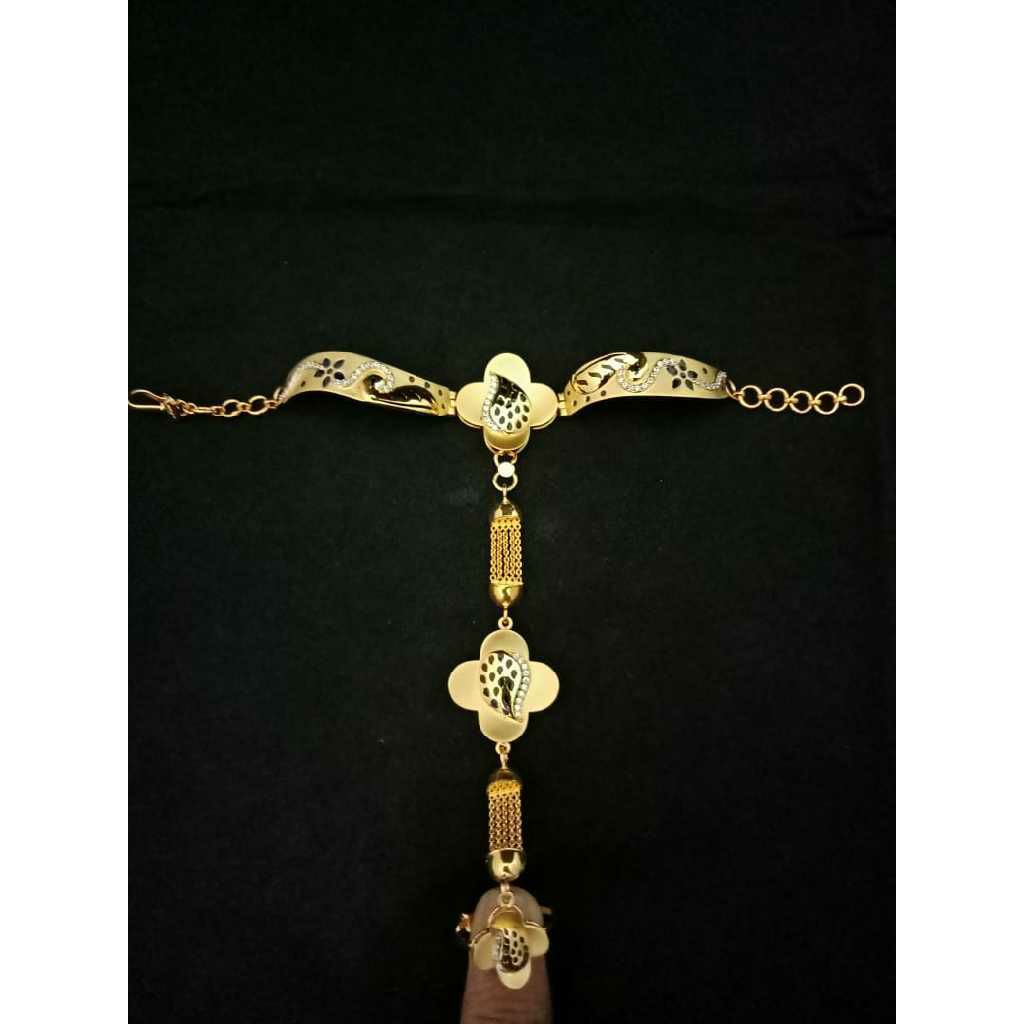 18Kt Gold Fancy poncho
