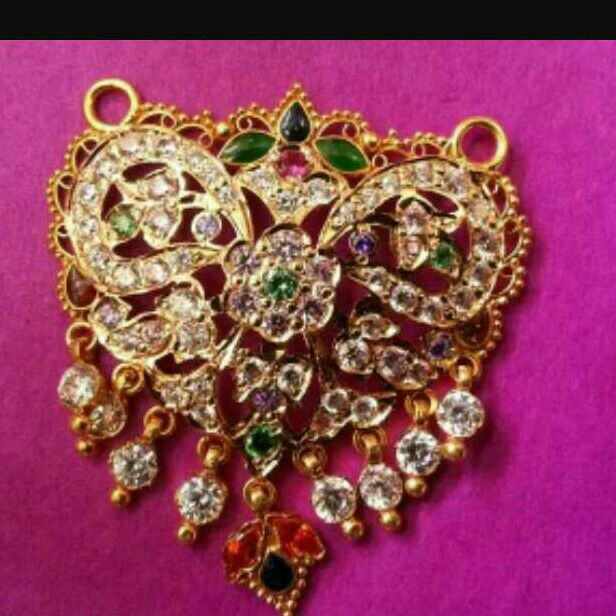 22k Gold Mangalsutra Designer Pendants