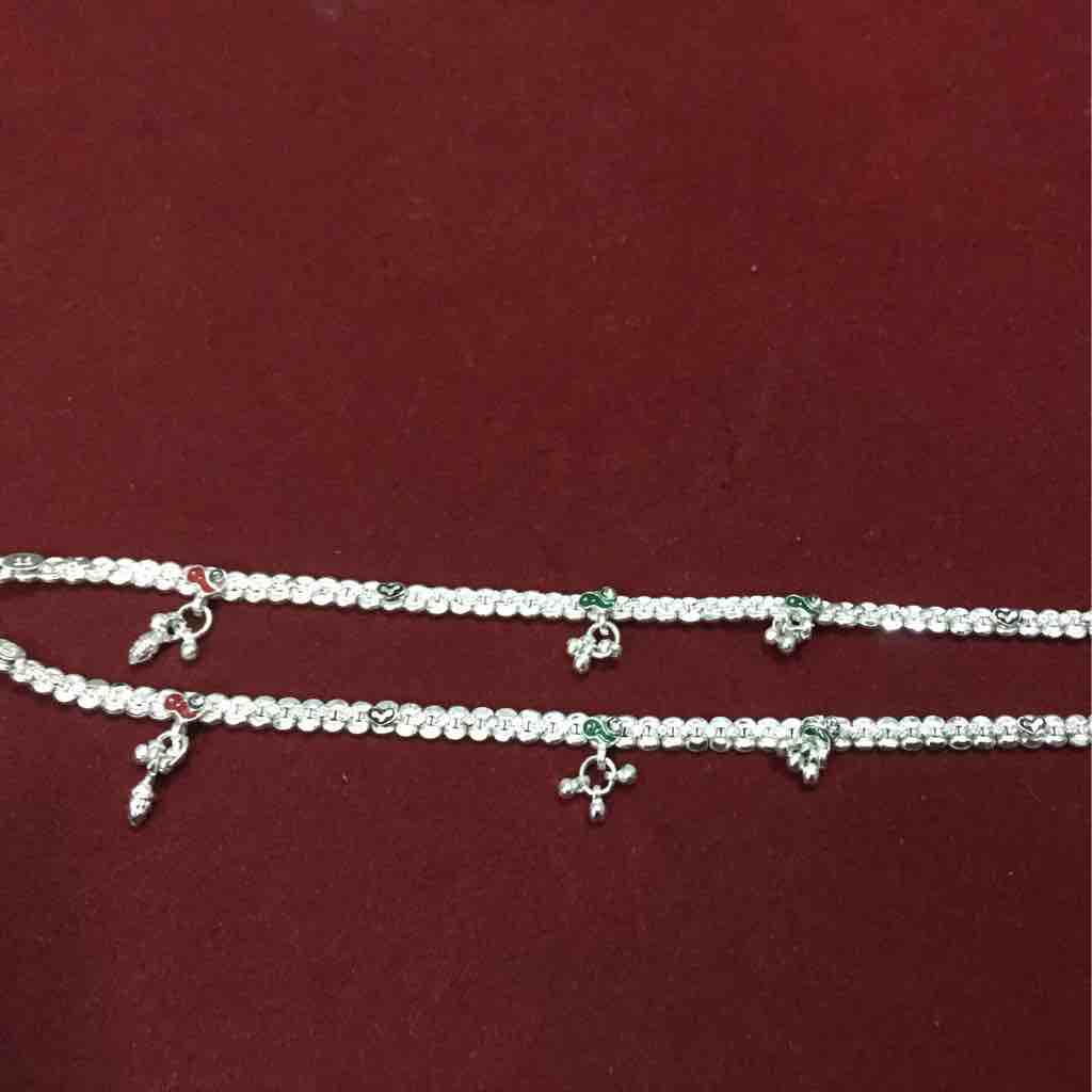 Silver Ladies Indian D Payal - Image 3