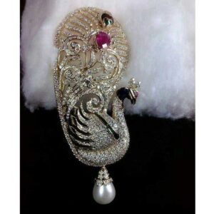 Indian Gold 916 Brooch