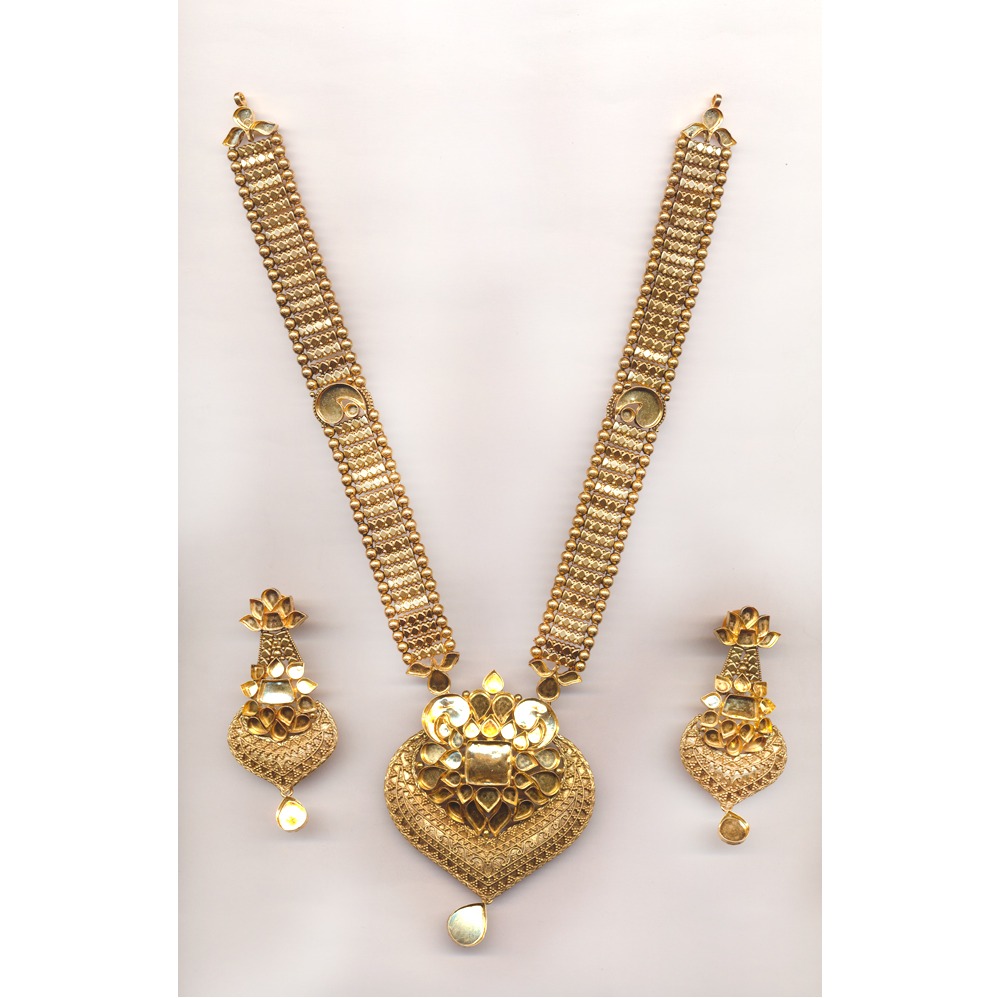 Jadtar Necklace Set Khokha OM - N024