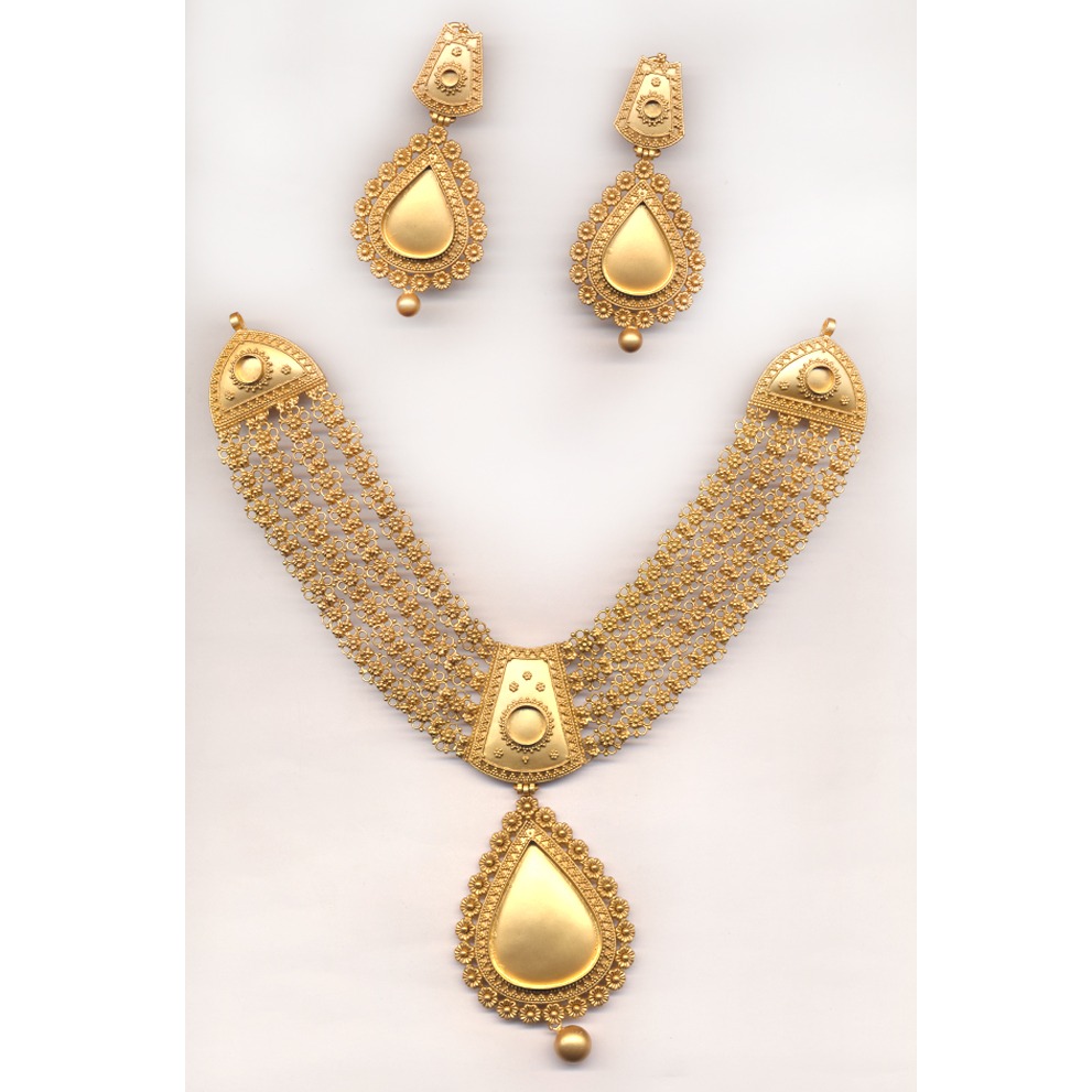 Kundan Jewelry Set Khokha OM - N023
