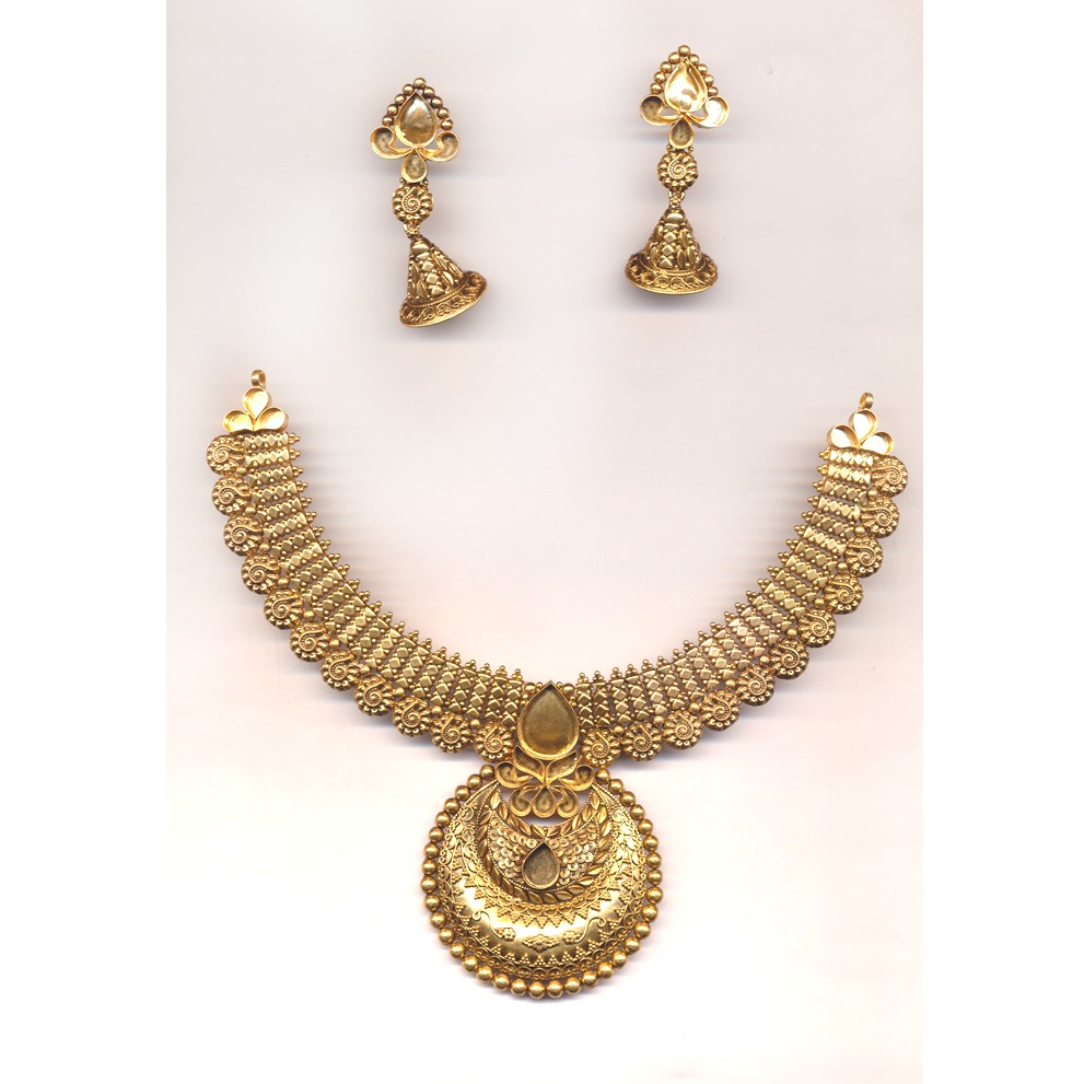 Polki Necklace Khokha OM - N019