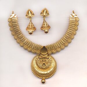 Jadtar Necklace Set Khokha OM - N007