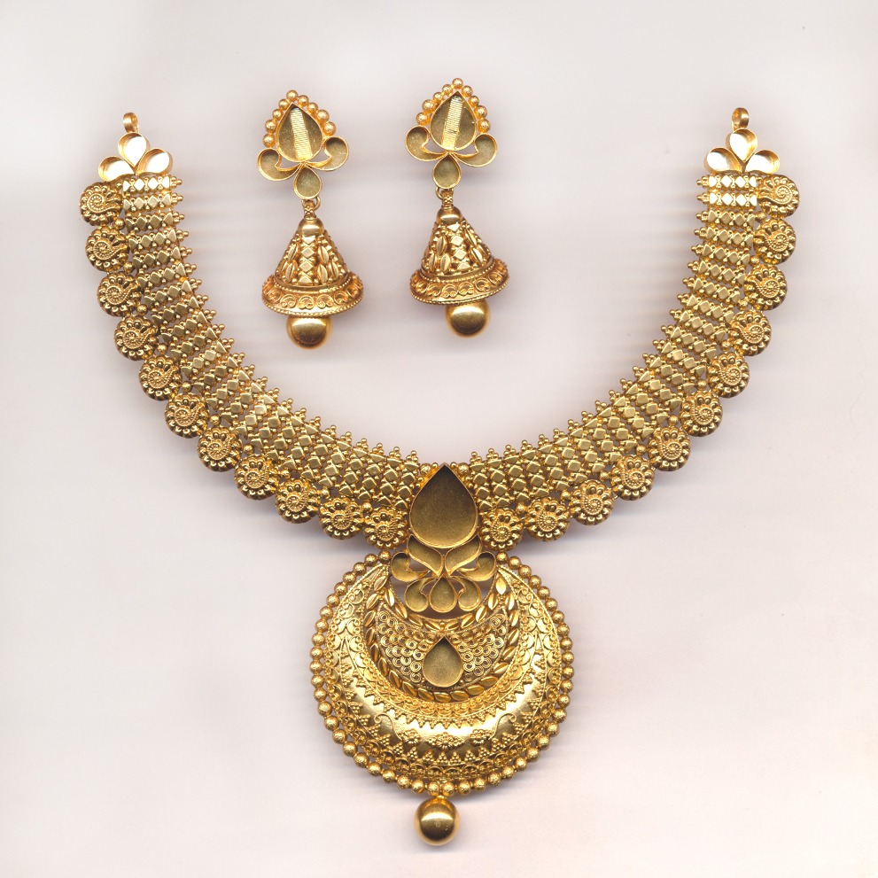 Jadtar Necklace Set Khokha OM - N007