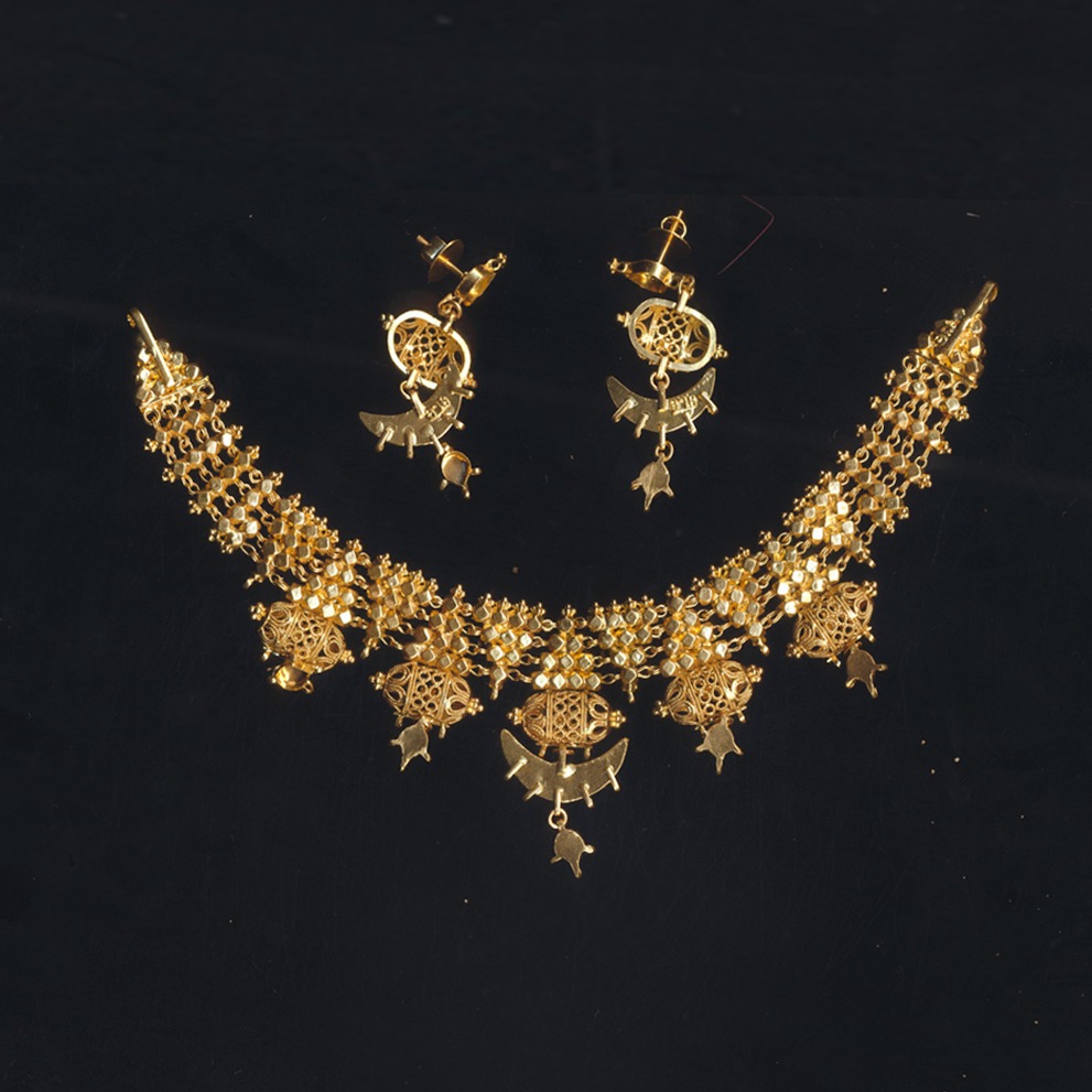 Polki Necklace Khokha OM - N003