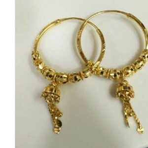 22K / 916 Gold Ladies Round Attractive Pipe Bali