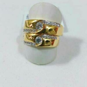 22K/916 Gold Fancy Couple Ring
