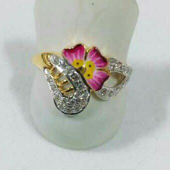22K/916 Gold Fancy Ladies Ring