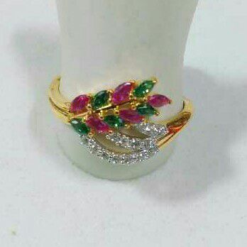 22K/916 Gold Fancy Ladies Ring