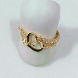 22K / 916 Gold Heart Designer Ring