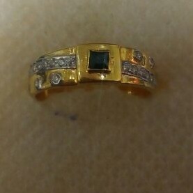 22K / 916 gold modern Gents Ring