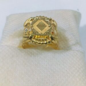 22K / 916 gold Gents Yellow Designer gents ring