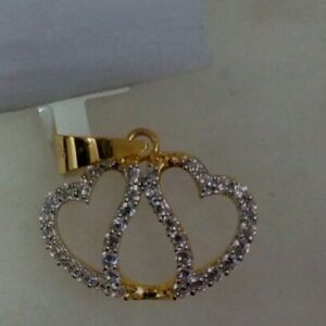 916 gold Yellow Stone Pendant