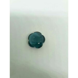 11.70ct round blue topaz