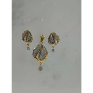 Stylish 916 Gold Pendant For Women