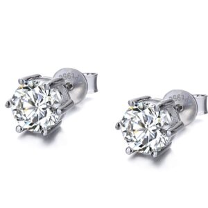 925 silver zircon mini studs