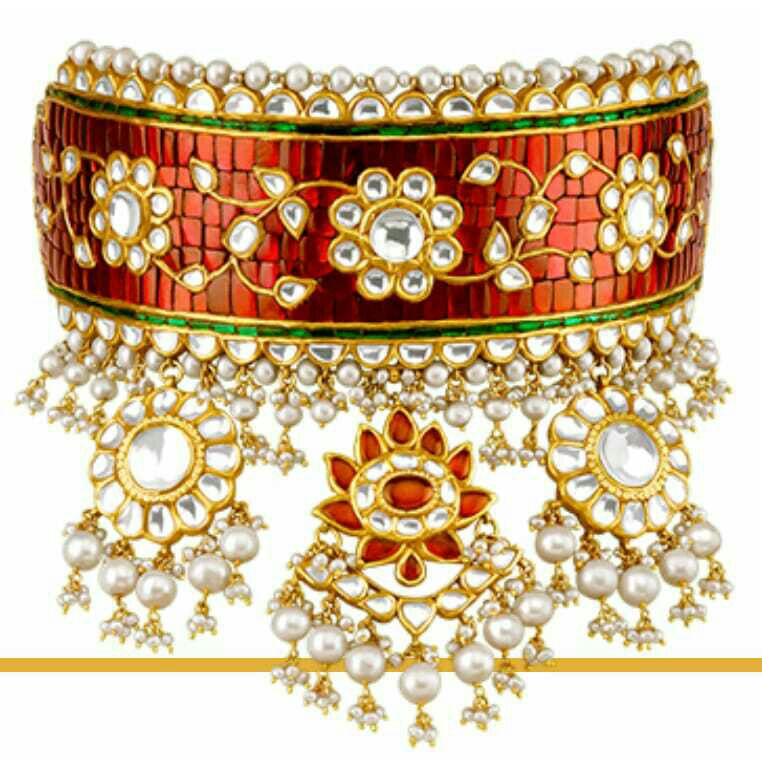 22K/916 Gold Kundan Necklace