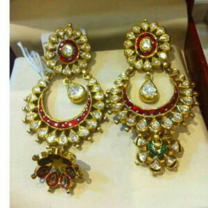 22K/916 Gold Fancy Ladies Earrings