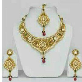 22K/916 Gold Designer Necklace Set
