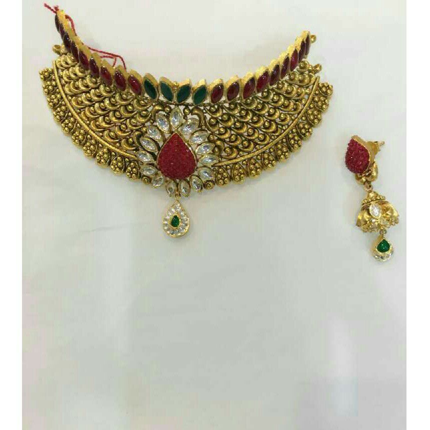 22K/916 Gold Classic Necklace Set