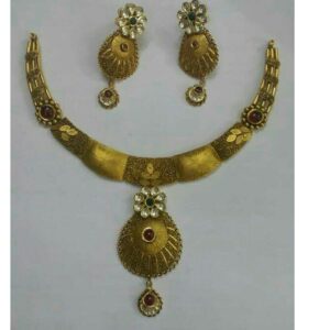 22K/916 Gold Designer Necklace Set