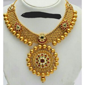 22K/916 Gold Designer Necklace Set