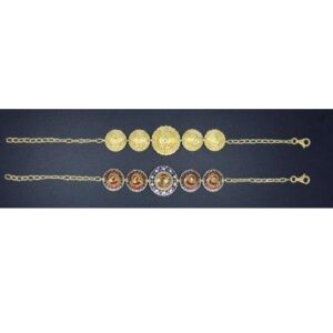 916 GOLD MEENA TRADITIONAL BRACELET