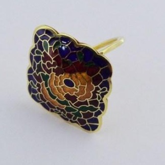 916 GOLD MEENA TRADITIONAL RING
