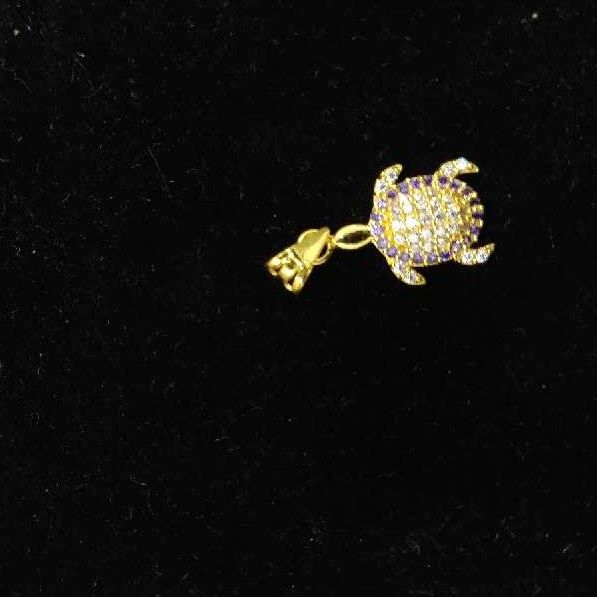 916 Gold Antique Pendant Set