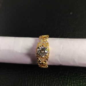 Designer 916 Gold Diamond Ladies Ring