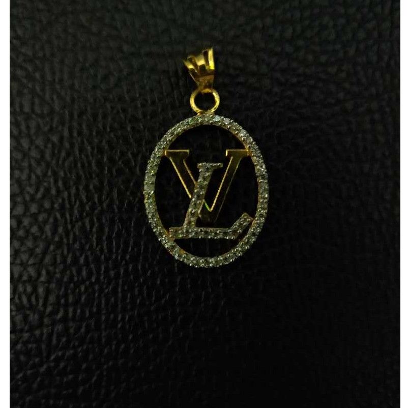 Gold 18KT Modern  Pendant